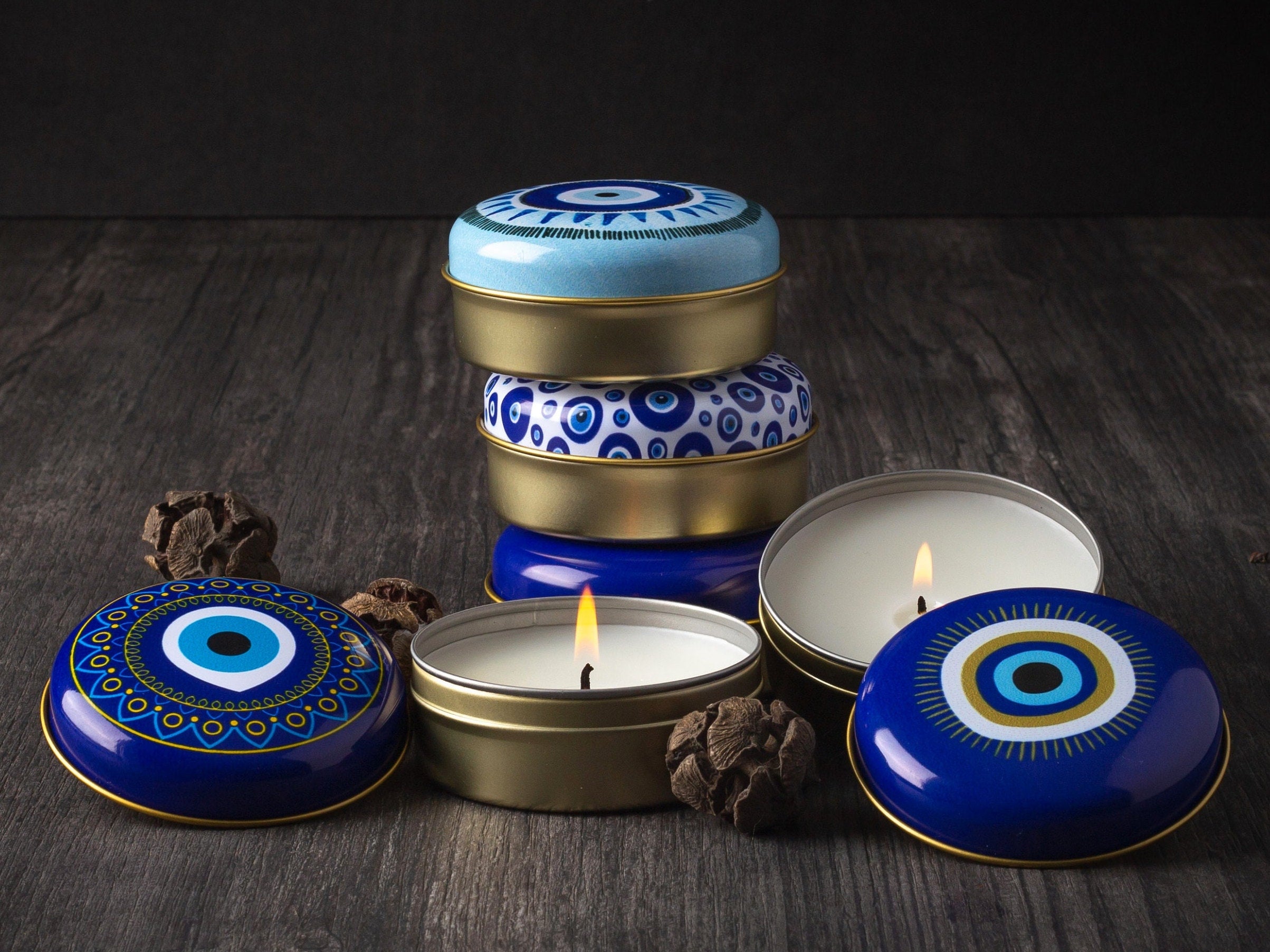 Evil Eye Candle