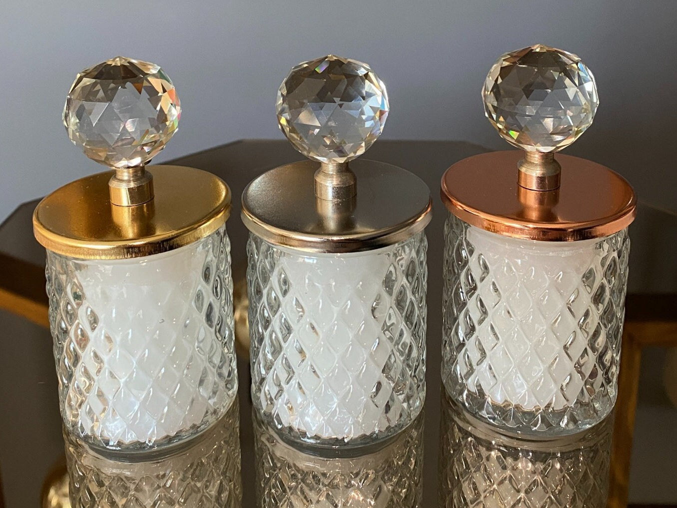 Glass Candle Favor