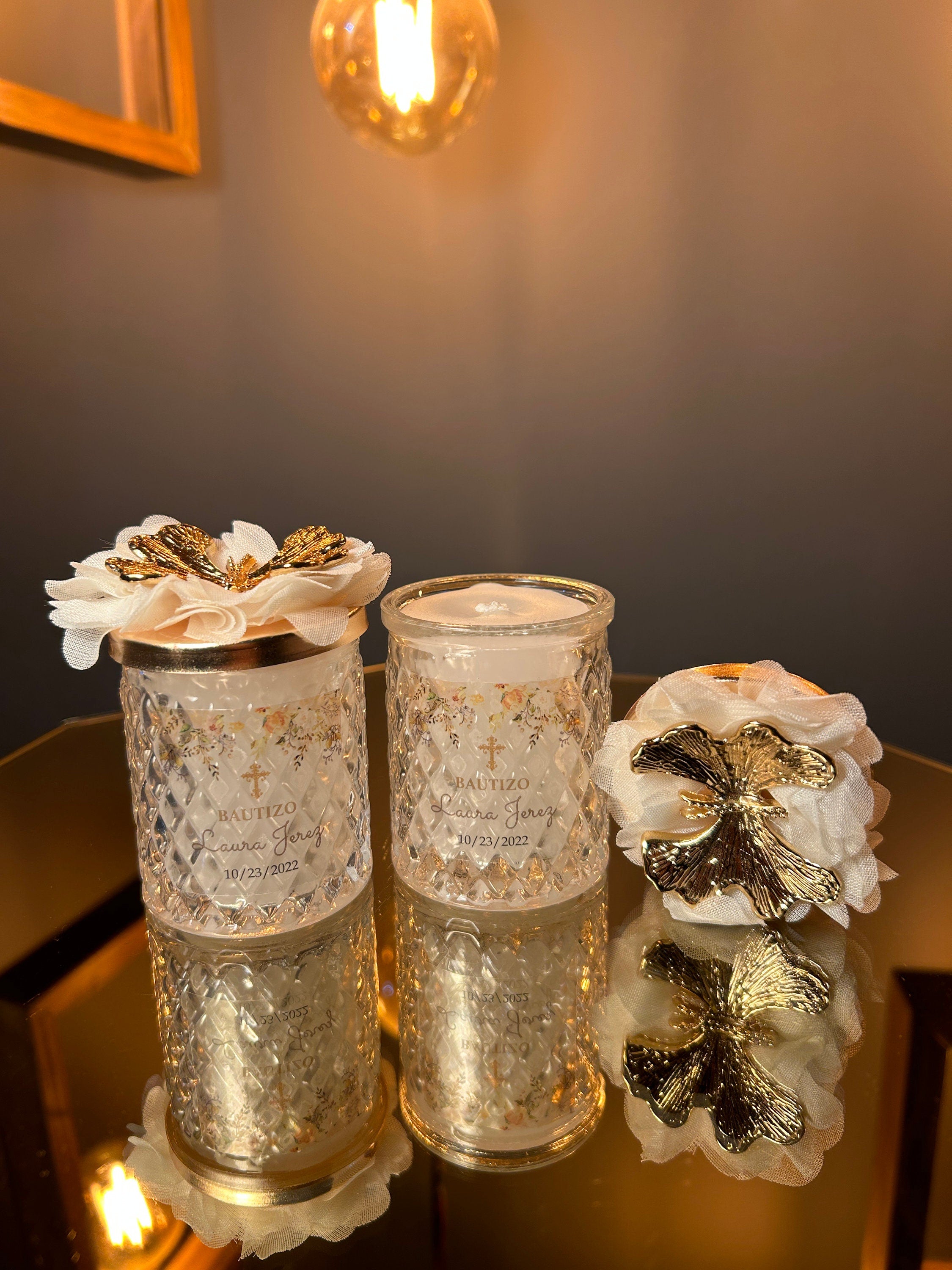 Butterfly Lid Candle Favors
