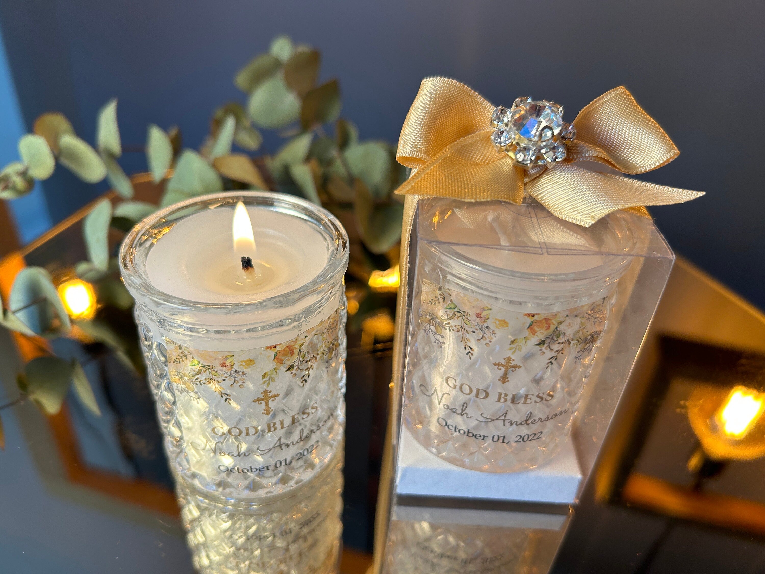 Personalized Baptism Favors