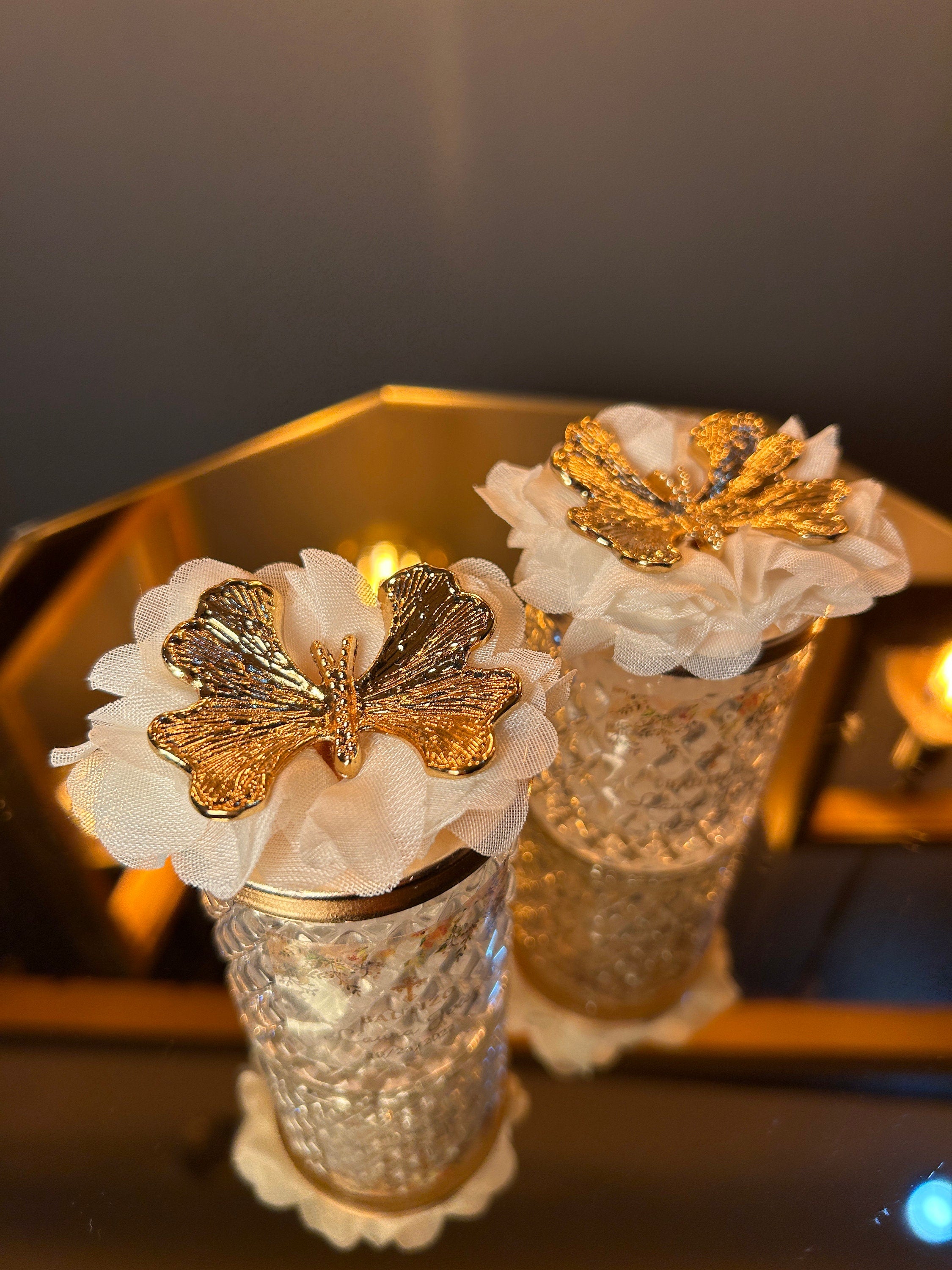 Butterfly Lid Candle Favors