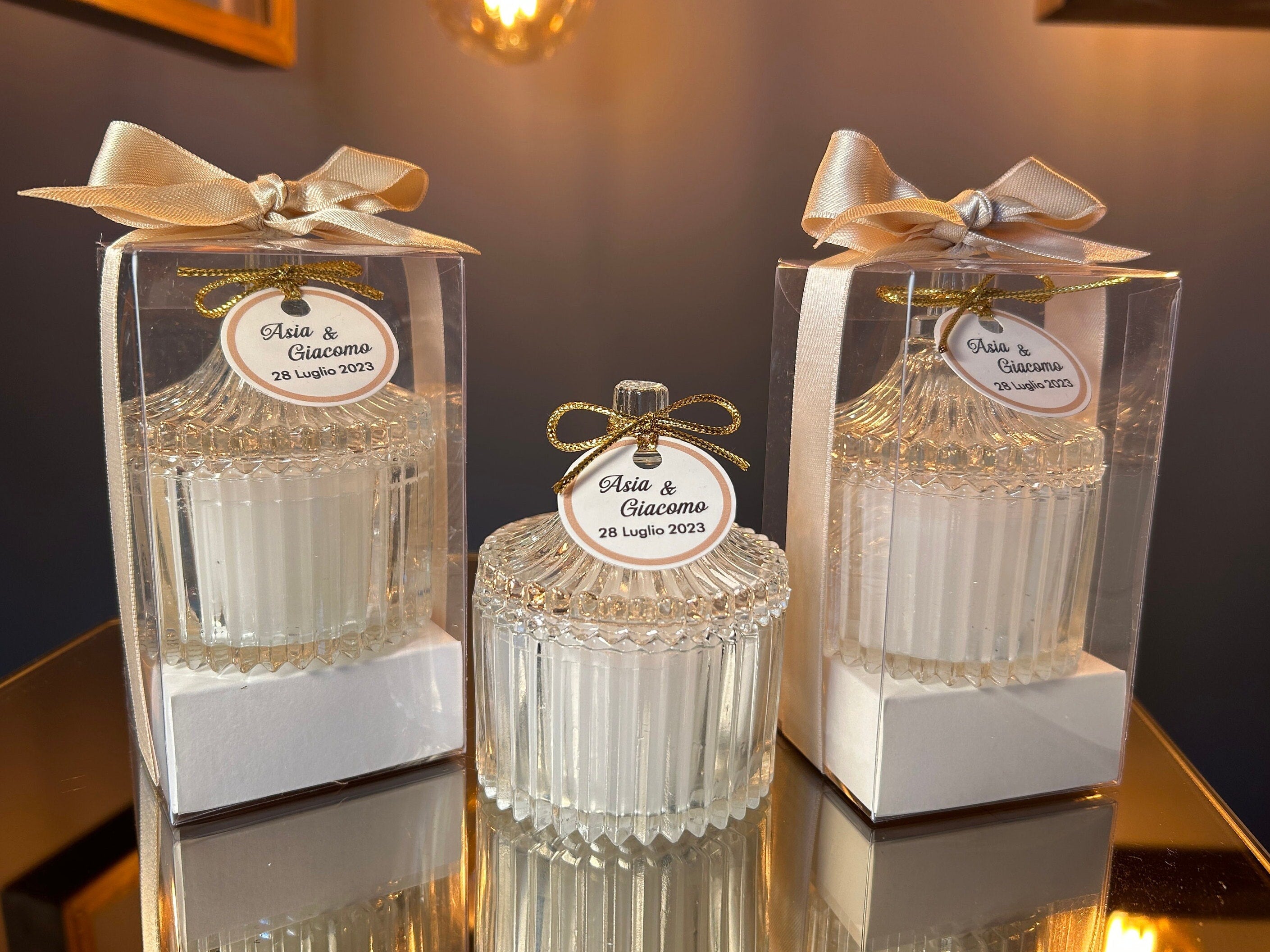Candle Favors for Guests