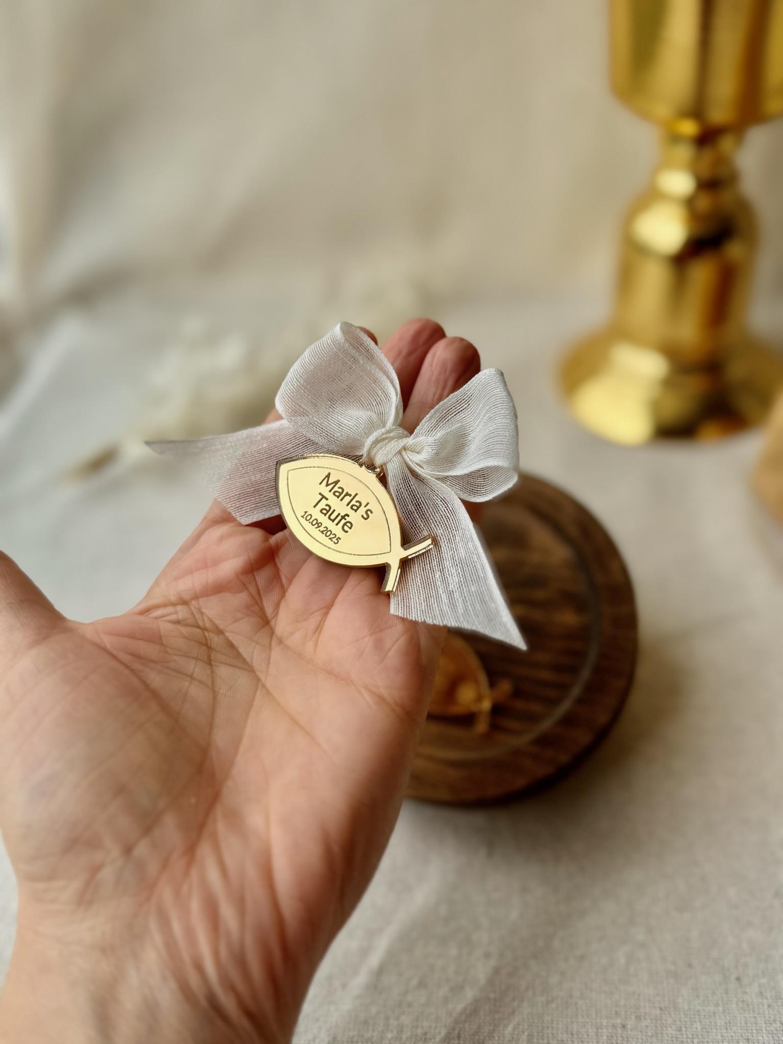 Baptism Favor Tag, Gold Christening Charm Name Tag, Cross Baptism Tags, Gold Bless Labels, Lettering Name Logo, Christening Favors
