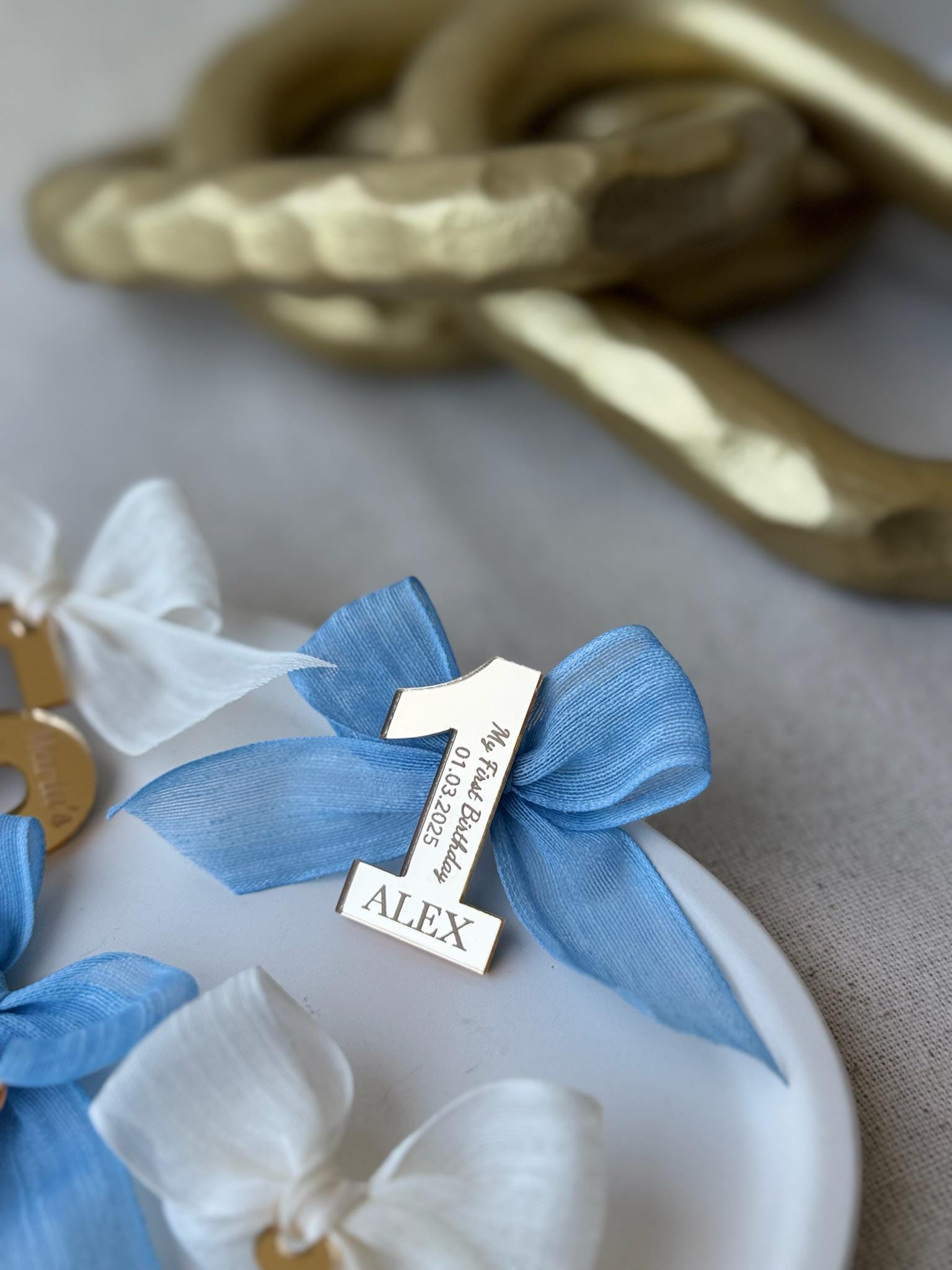 Personalized Number Tag for Celebration Party Favor for Sweet 16 Table Decoration for Party Gift Item for Birthday Event Accessory for