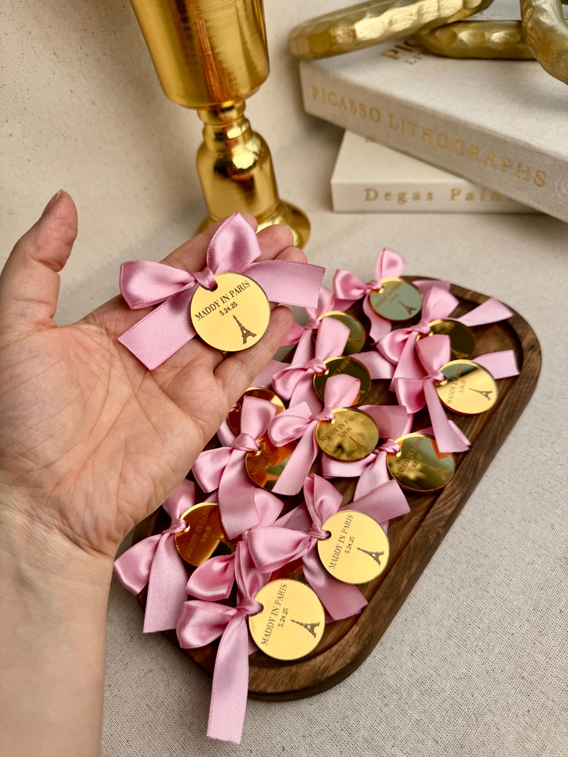 Personalized Number Tag for Celebration Party Favor for Sweet 16 Table Decoration for Party Gift Item for Birthday Event Accessory for