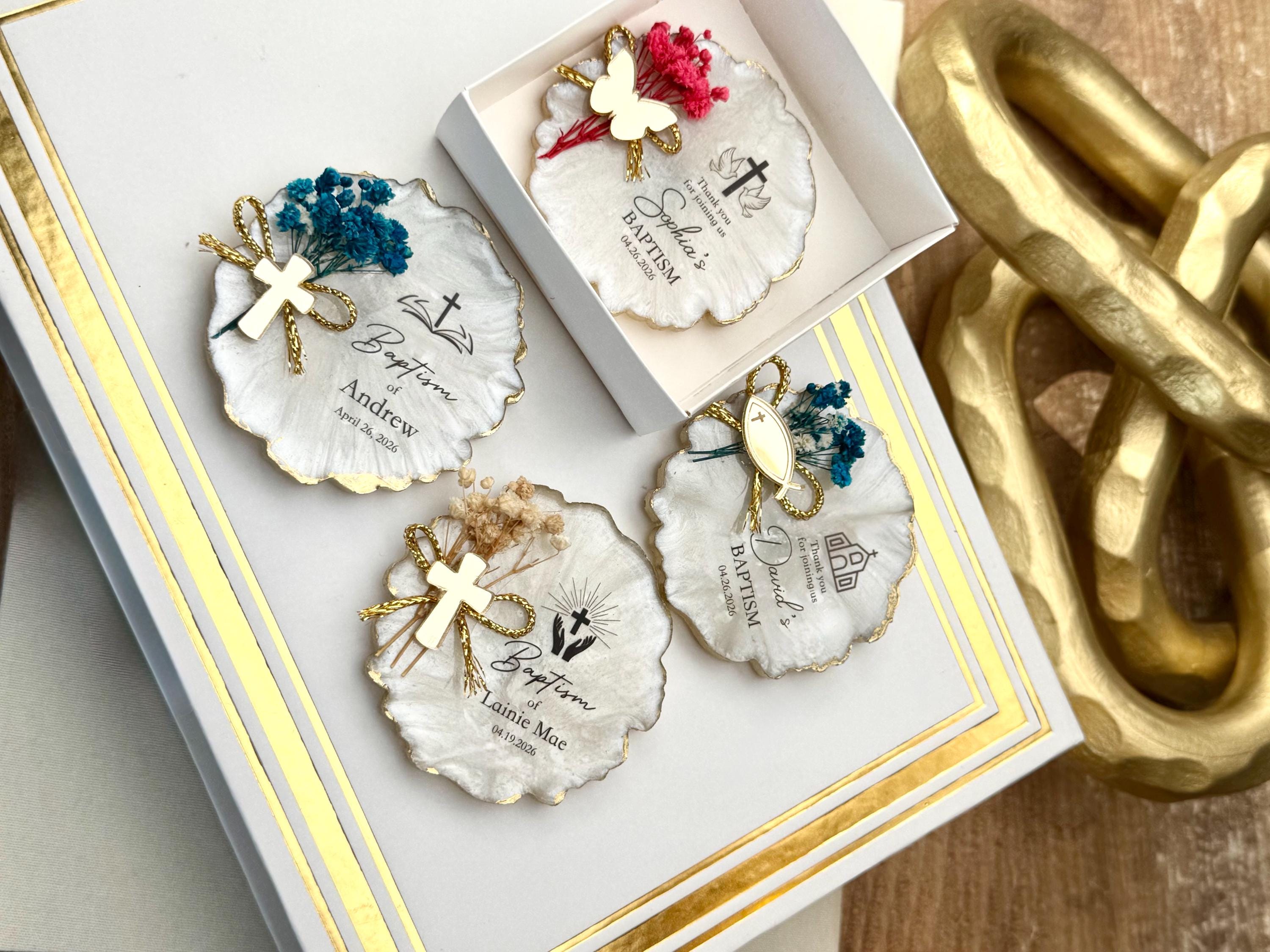 Baptism gift, Keepsake for baptism, Baptism favors, Communion favor, Christening favors, Confirmation, Dedication, Fridge magnet