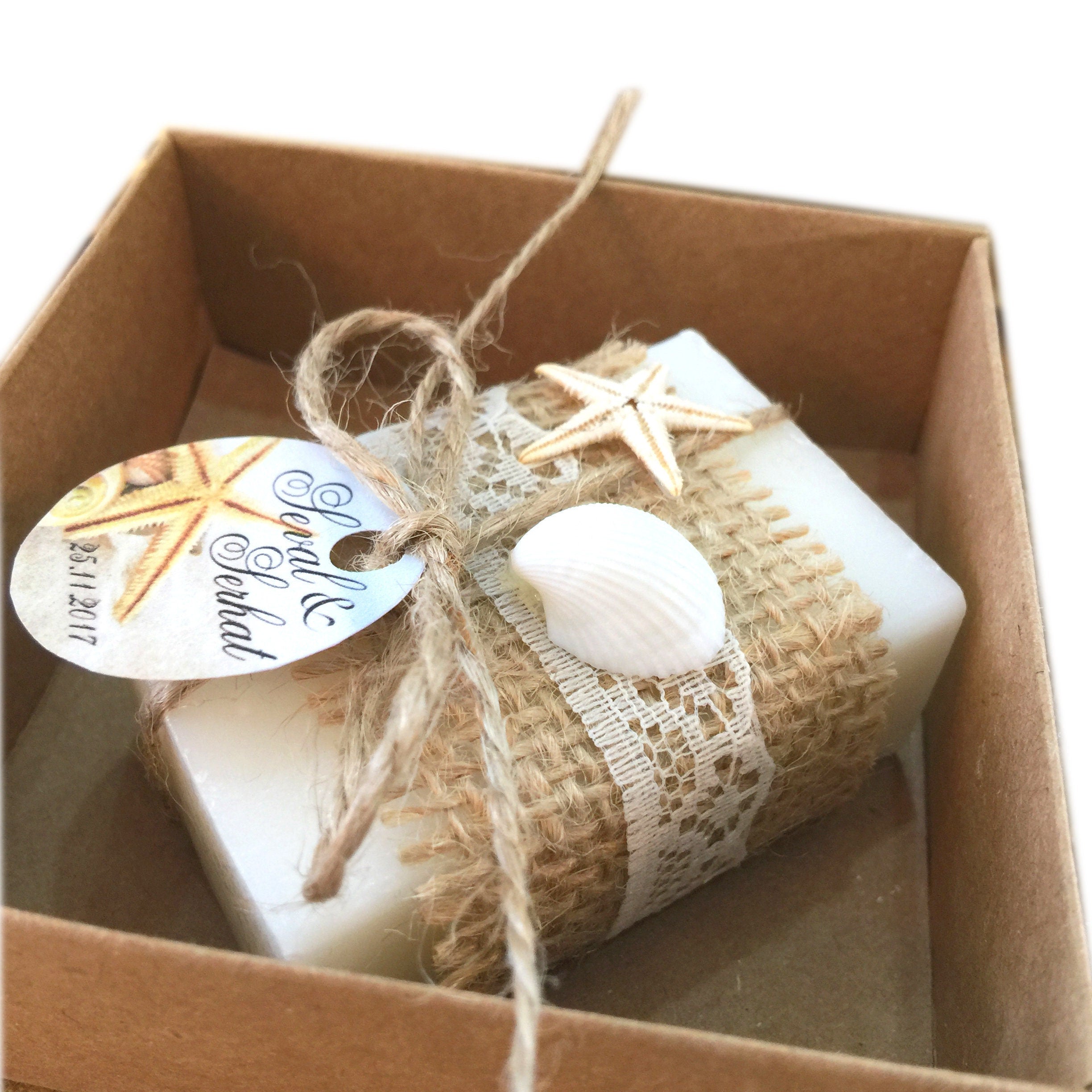 Personalised Wedding Soap Favors for Guests