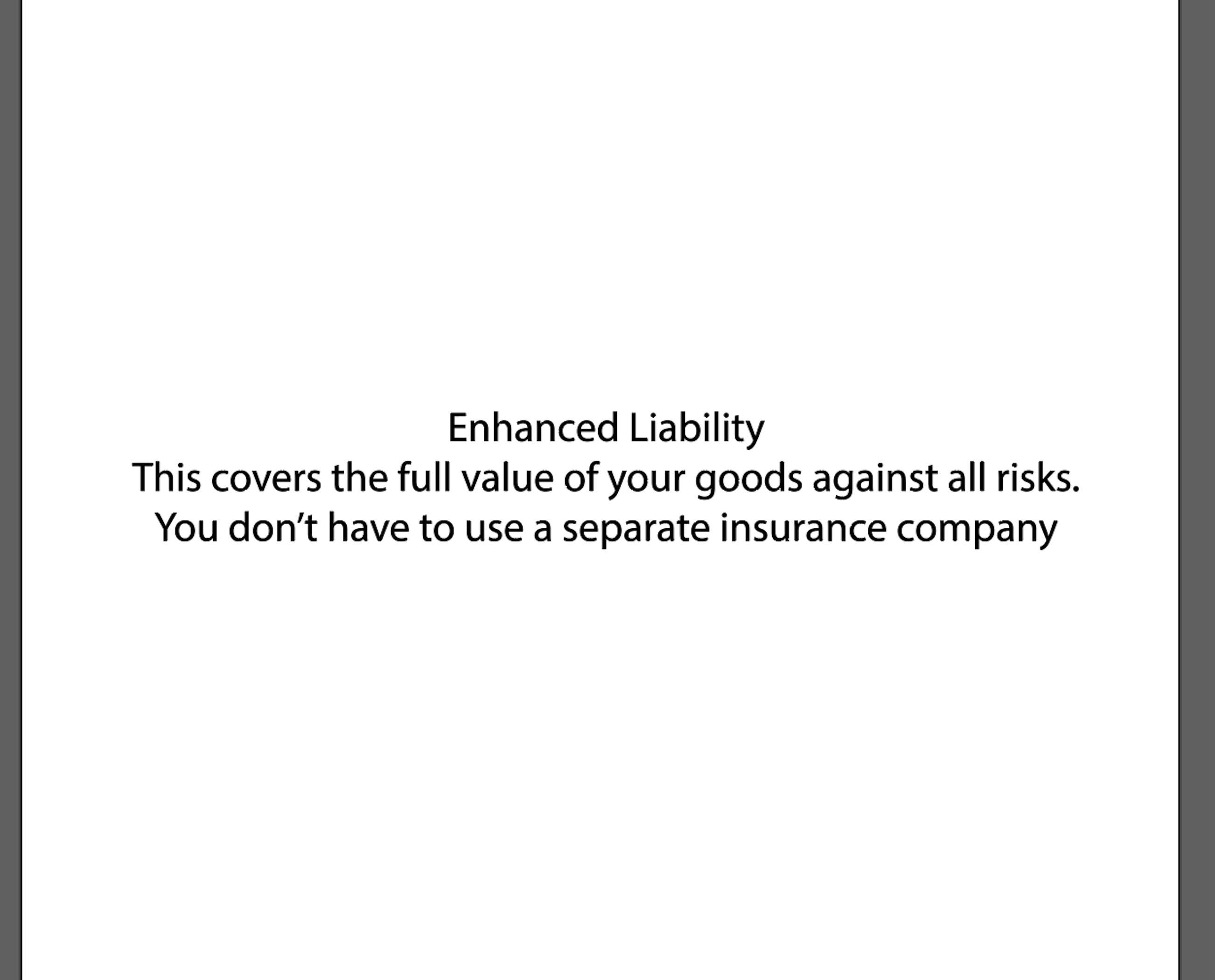 Insurrence For Glass Candles Enhanced Liability This covers the full value of your goods against all risks