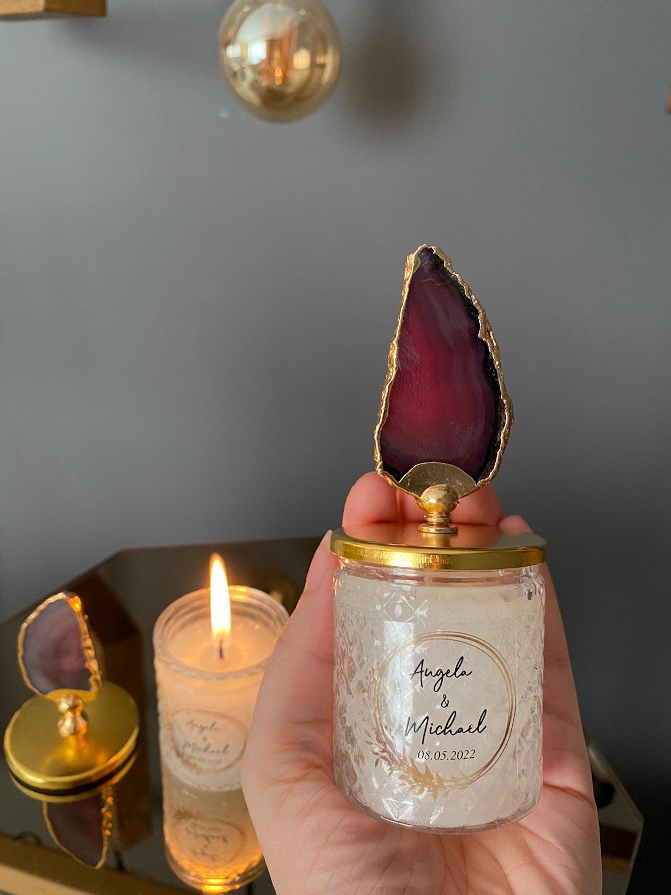 Gem Stone Candle Favors