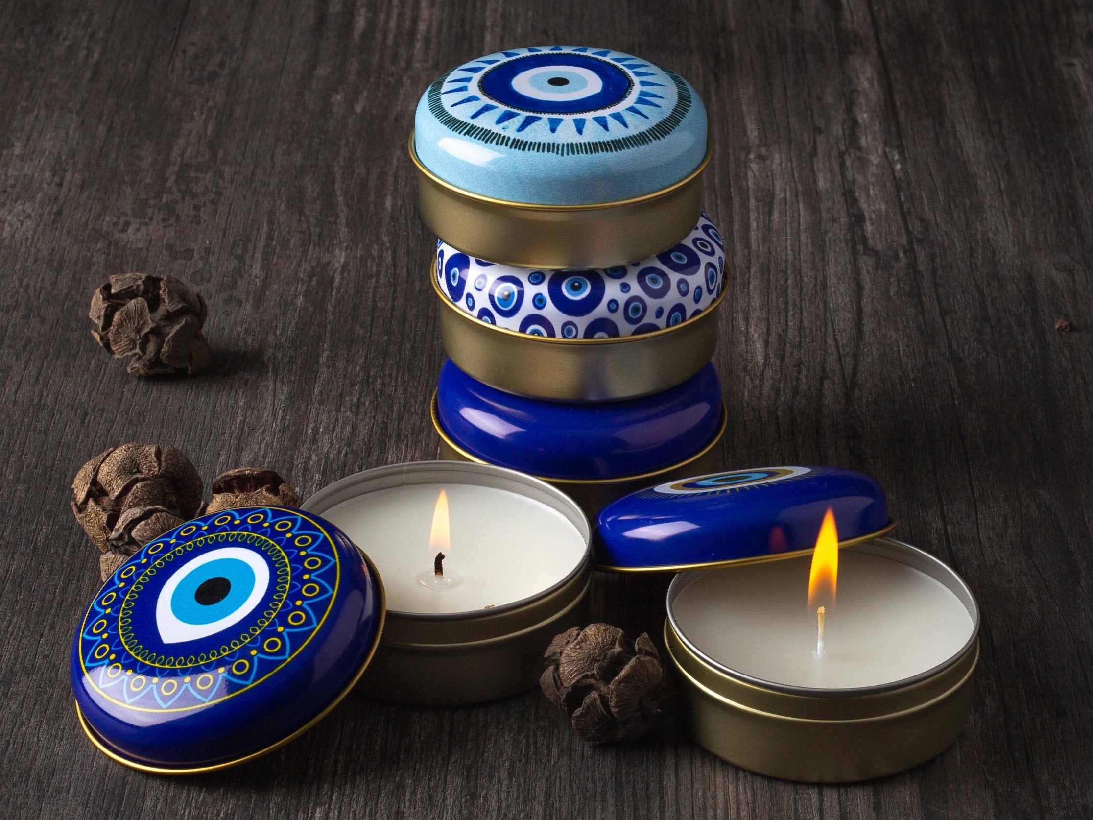 Evil Eye Candle