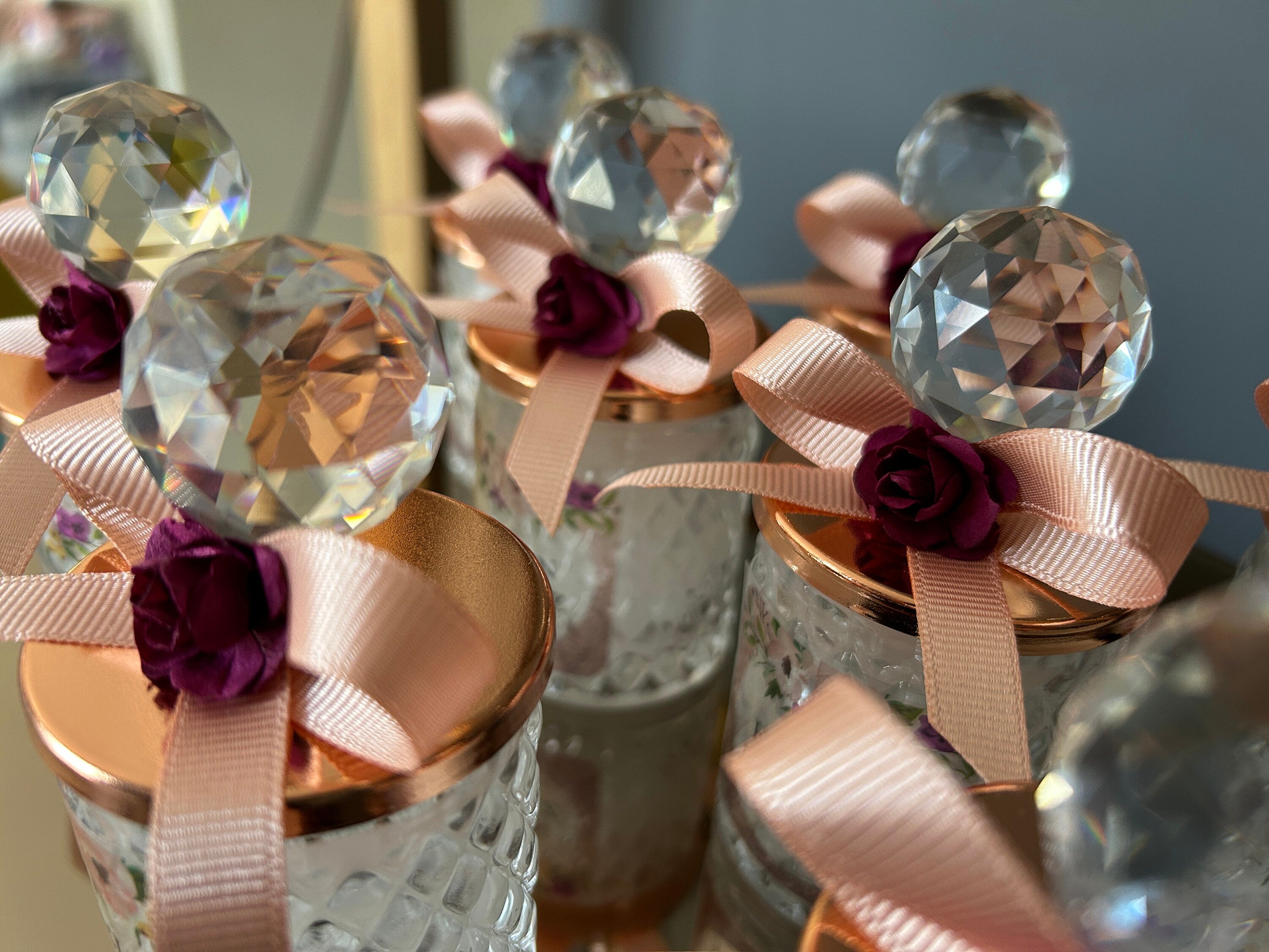 Glass Candle Favor