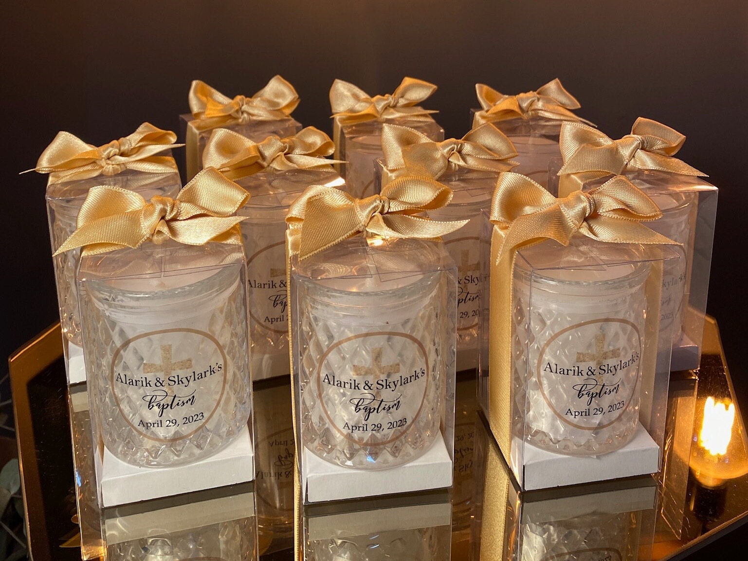 Personalized Baptism Favors