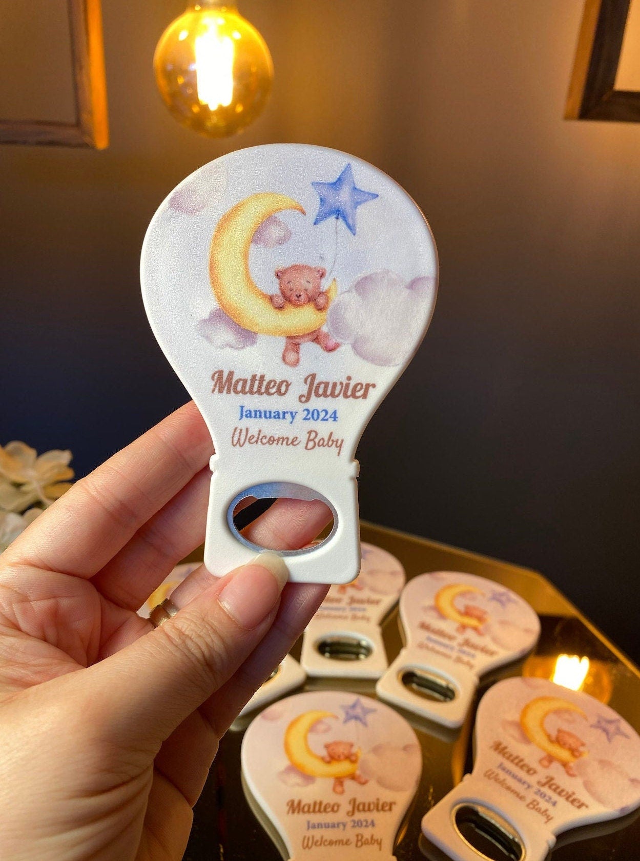 Personalized Bottle Opener Wedding Favor