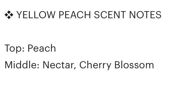 Scent Option