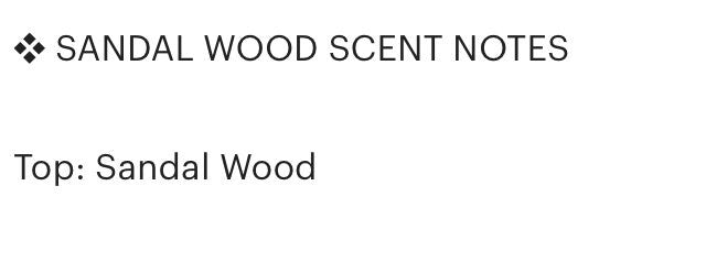 Scent Option