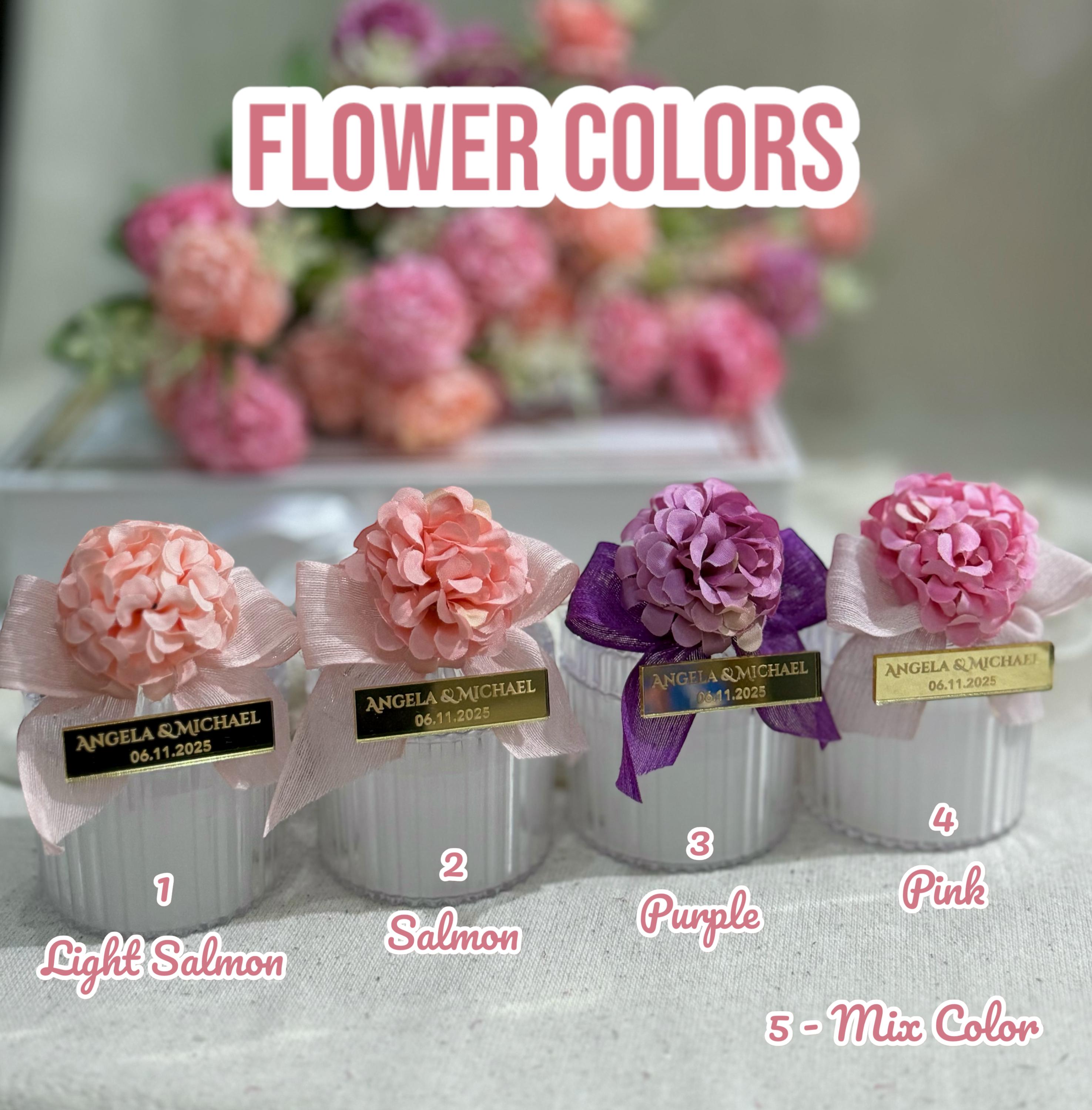 Personalized Candle Wedding Favor for Guests in Bulk, Bridal Shower Candle,Baby Shower Party Favors, Colorful Custom Candle Thank you Favors