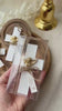Personalized Baptism Party Magnet Favors, Handmade Cross Magnet With Angel, Mi Bautizo, Communion Favor, Christening Favor For Guest